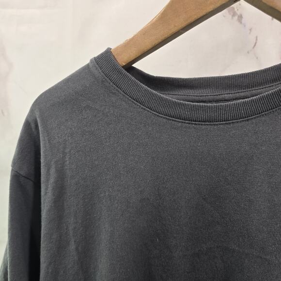 Everlane T Shirt Mens Medium Gray Short Sleeve Crew Organic Cotton Premium - Picture 2 of 10